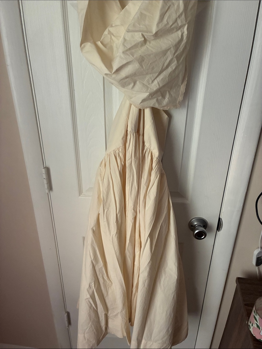 Zara Cream Midi Dress